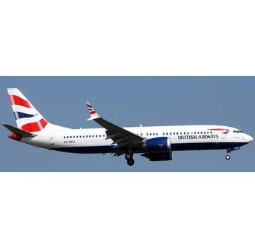 JC Wings B737-8 MAX British Airways Comair ZS-ZCA 1:400 +pre-order+