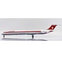 MD82 Swissair red cheatline PH-MBZ 1:200 polished belly with stand  *Pre-Order