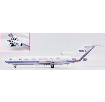 JC Wings B727-100  House UDF Flight Testbed N32720 1:200 polished with stand