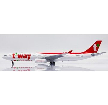 JC Wings A330-300 T'Way HL8500 1:400 (2nd release) +NSI+ *Pre-Order