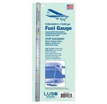 FUELHAWK Fuel Gauge C172 20 Gal