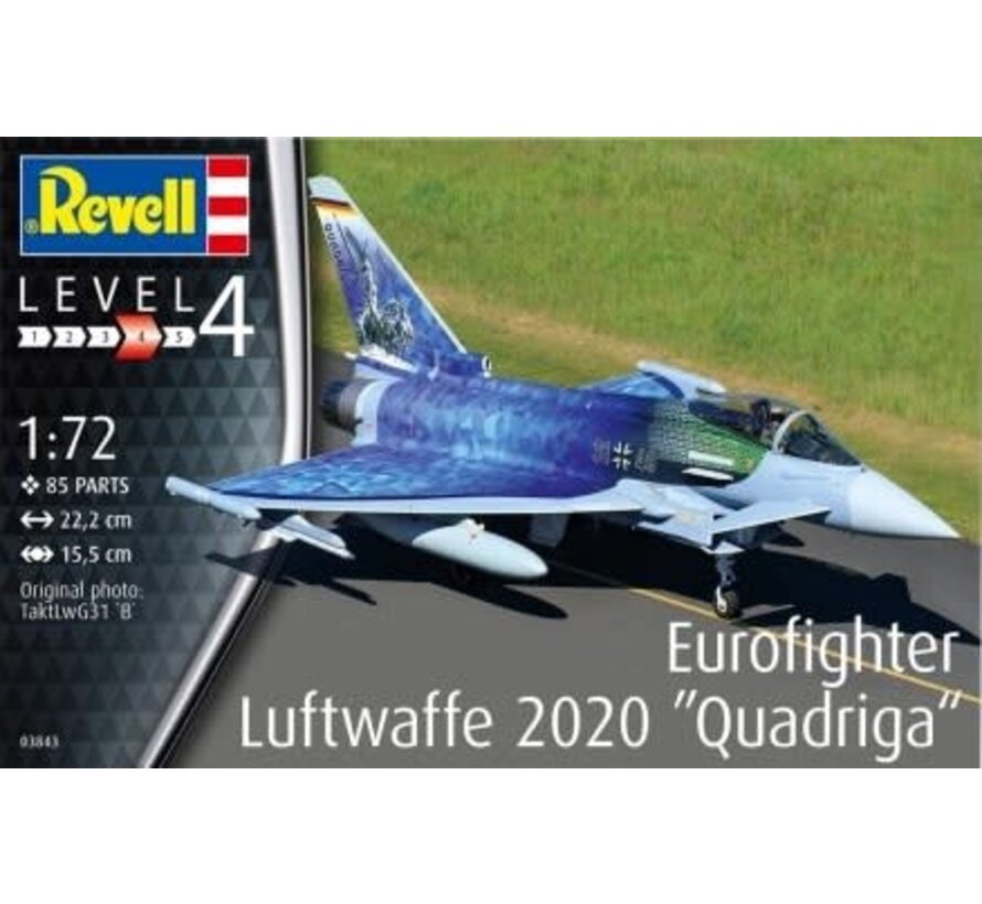 Eurofighter Luftwaffe Demo 2020 'Quadriga' 1:72