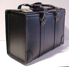 Leather flight cases