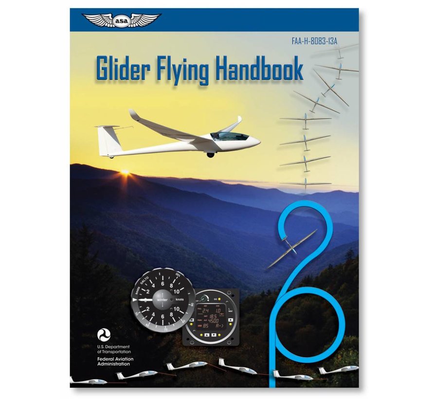 Glider Flying Handbook FAA softcover