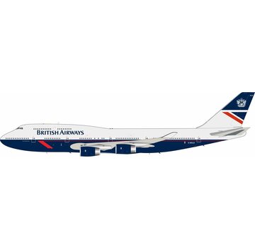 InFlight B747-400 British Airways Landor livery G-BNLN 1:200 with stand  +NSI+