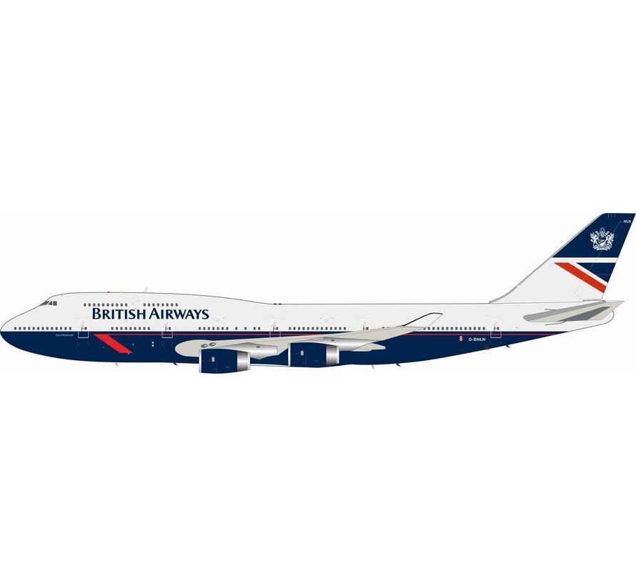 B747-400 British Airways Landor livery G-BNLN 1:200 with stand  +NSI+