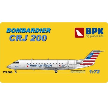 Big Planes Kits (BPK) CRJ200 AMERICAN NC13, JAZZ OC 1:72