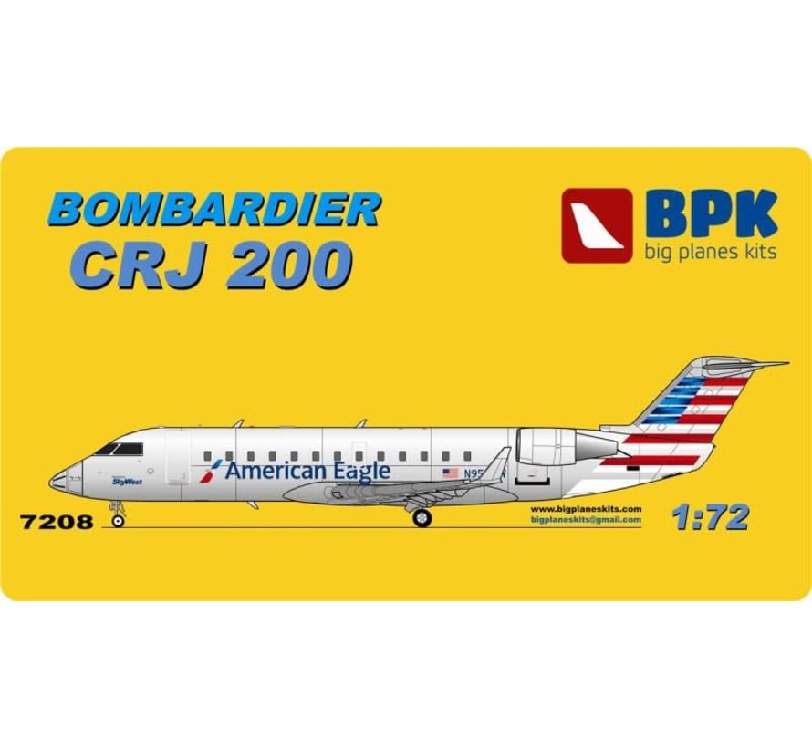 CRJ200 AMERICAN NC13, JAZZ OC 1:72
