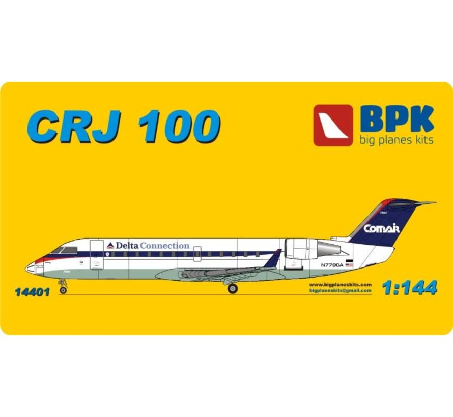 CRJ100 BOMBARDIER DELTA COM AFR 1:144