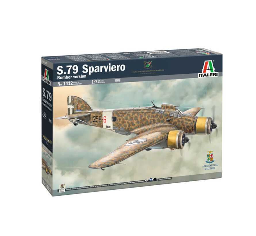 SM.79 Sparviero bomber 1:72 [New 2024]