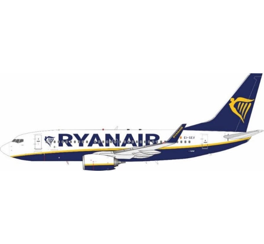 B737-700W Ryanair EI-SEV 1:200 winglets with stand +preorder+