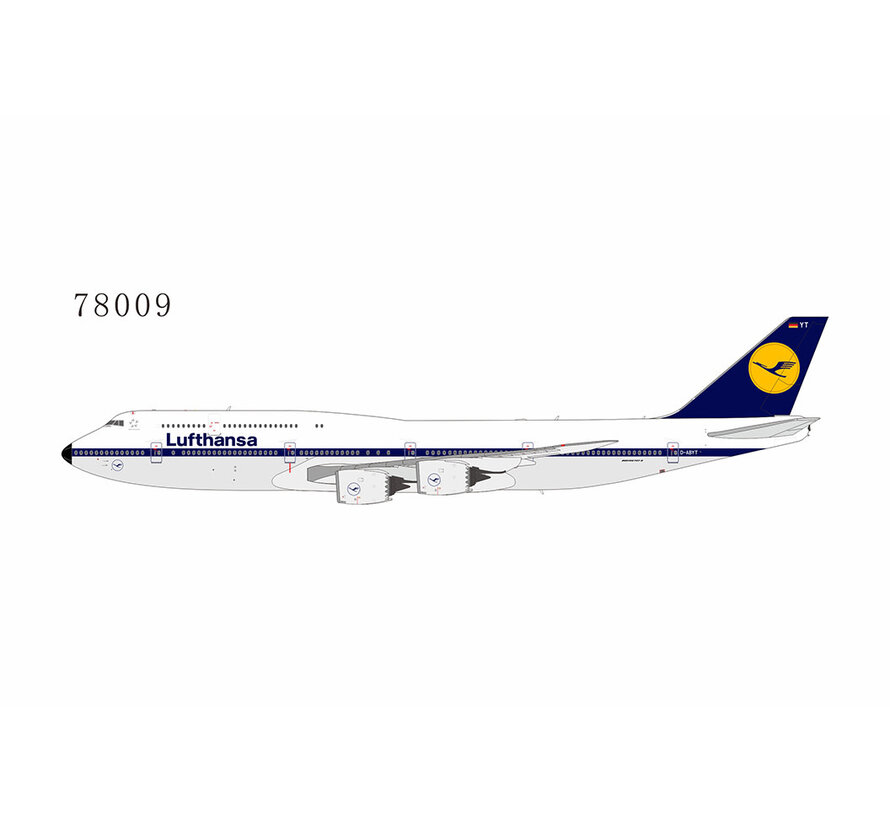 B747-8 Lufthansa retro livery D-ABYT 1:400 with stand +Ultimate Collection+ (2nd release) +pre-order+