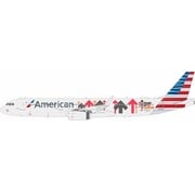 InFlight A321S American Airlines Stand Up To Cancer N162AA  1:200 sharklets  +preorder+