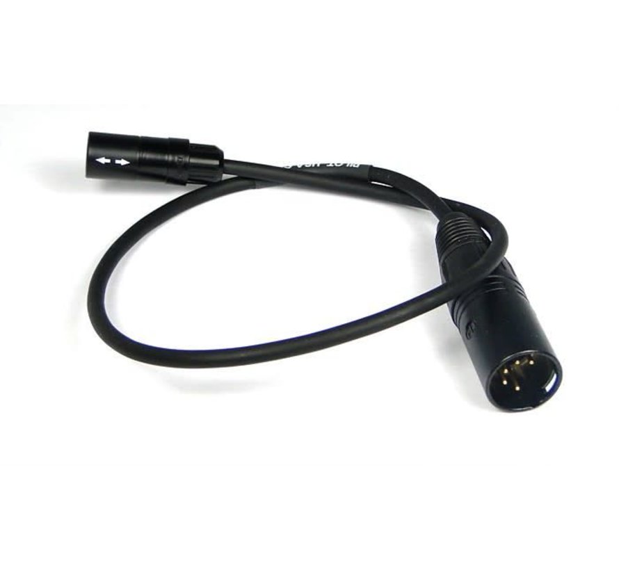 Bose A20 (6pin LEMO) Headset to Airbus XLR5 Adapter