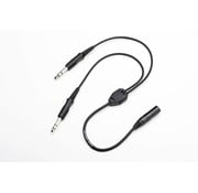 Pilot Communications Headset Adapter Bose A20 6 Pin LEMO To GA Twin Jack