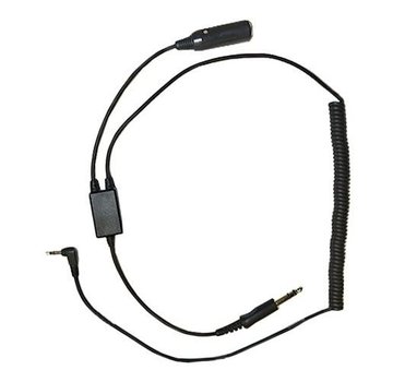 Pilot Communications Headset Adapter Digital Audio Recorder Adapter