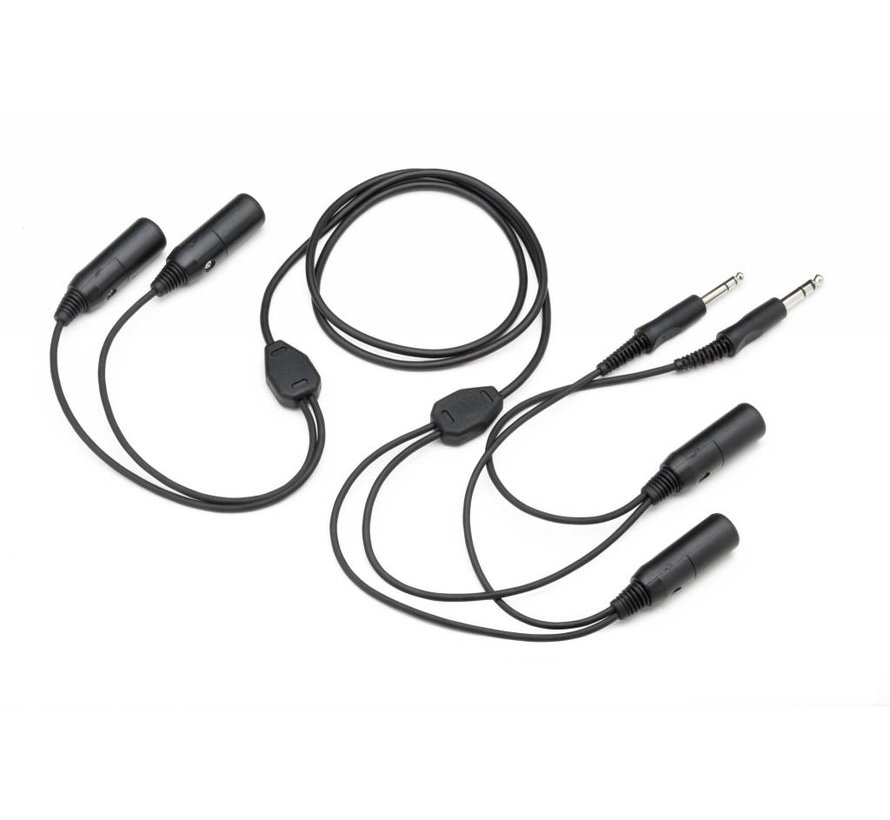 Dual Headset Adapter GA Jacks