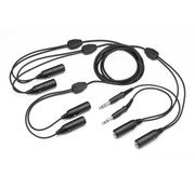 Pilot Communications Headset Adapter Triple Headset Adapter