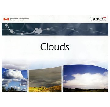 Environment Canada Cloud Chart Canadian Folded 24" x 33" (bilingual)