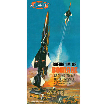 Atlantis ATLANTIS Boeing IM-99 Bomarc Missile with Launch Platform 1:56 [2022 re-issue]