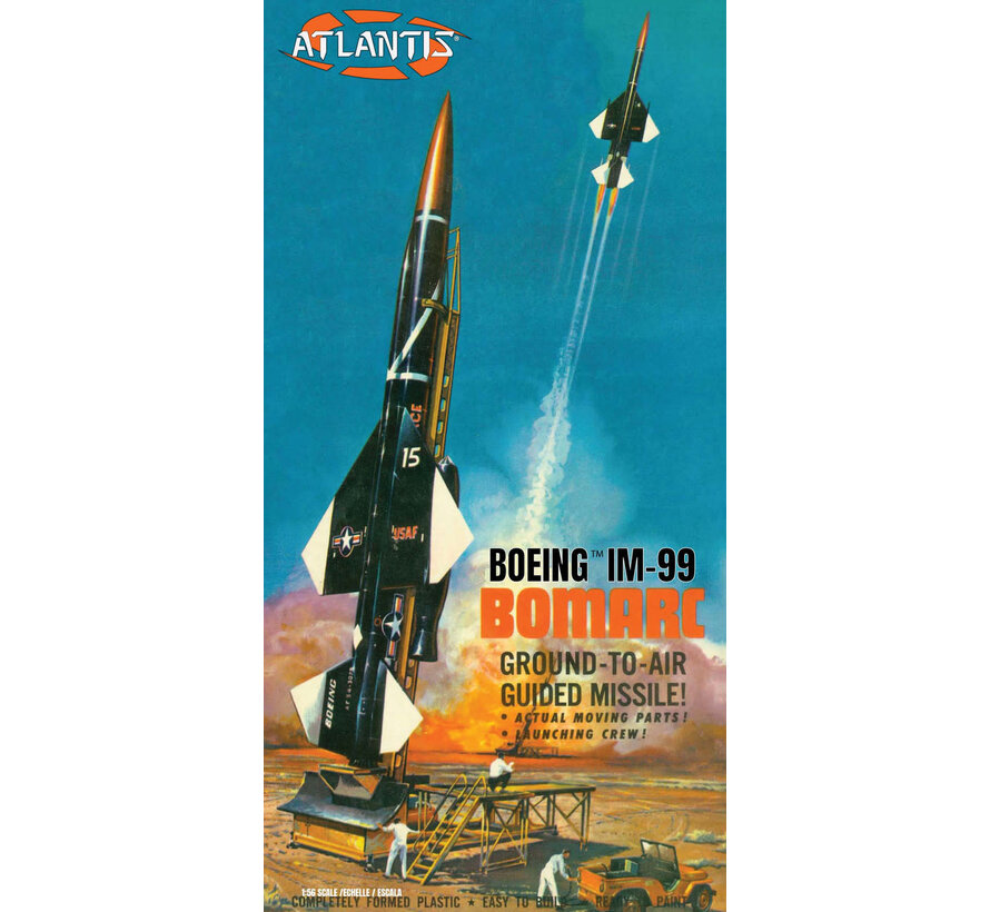 ATLANTIS Boeing IM-99 Bomarc Missile with Launch Platform 1:56 [2022 re-issue]
