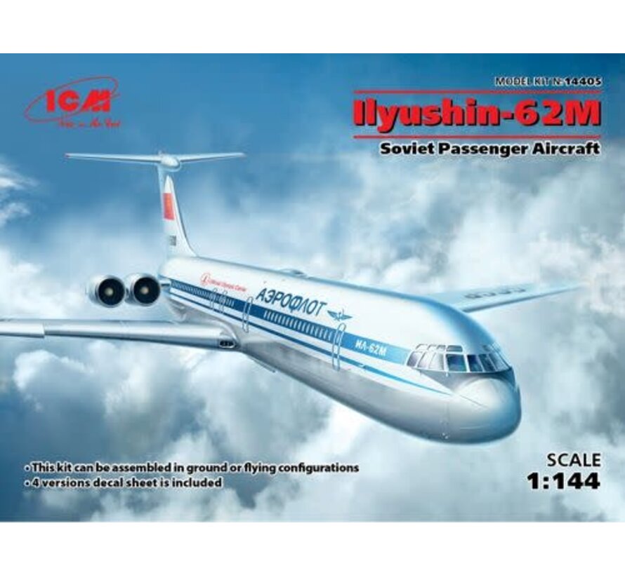 Ilyushin Il62M Aeroflot 1:144