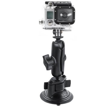 Ram Mounts Suction Mount with Universal Action Camera Adapter