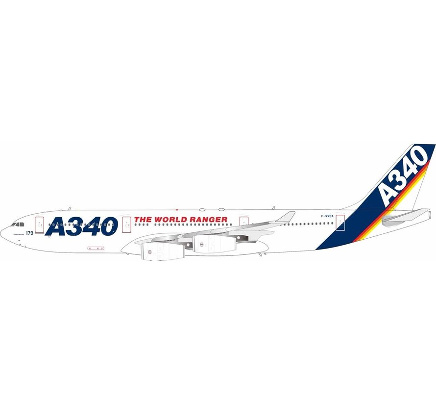 A340-200 Airbus house livery The world Ranger F-WWBA 1:200 with stand +pre-order+