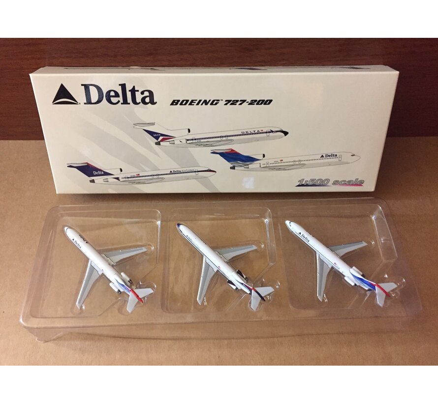 Starjets B727-200 Delta Airlines [set of 3] 1:500**Discontinued**