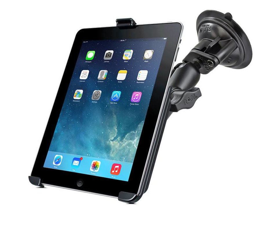 Suction Mount For iPad 2-4  EZ-Roll'r Cradle