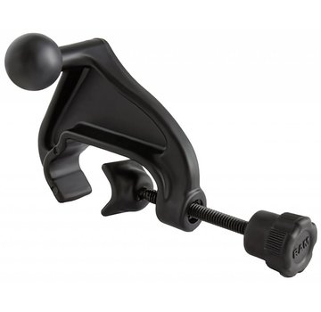 Ram Mounts Base Yoke Clamp  with 1" Rubber Ball