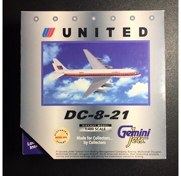Gemini Jets DC8-21 UNITED N8005U 'SAUL BASS' 1:400**Discontinued**