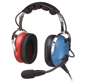 Pilot Communications PA-1151ACB Kids Red Blue Headset