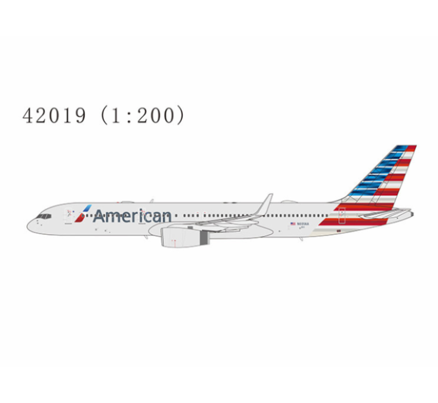 B757-200W American Airlines 2013 livery N691AA 1:200 winglets with stand +pre-order+