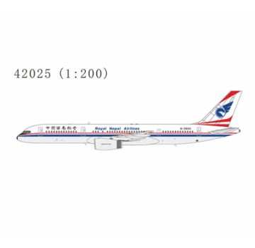 NG Models B757-200 Royal Nepal Airlines China Southwest hybrid B-2855 1:200 with stand  +pre-order+