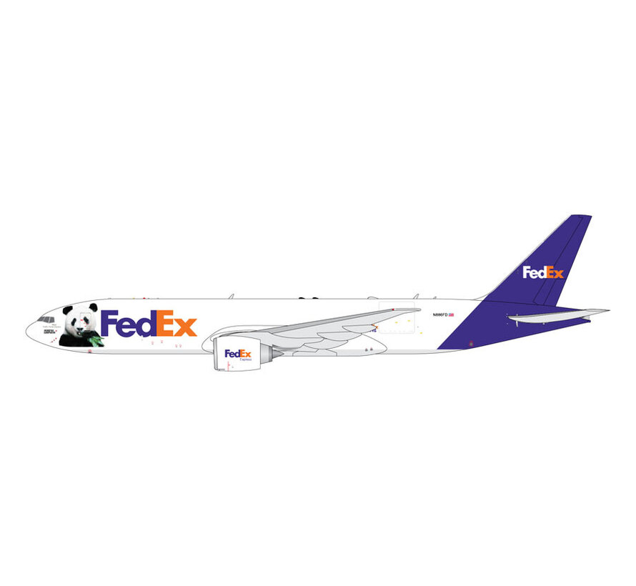 B777F Fedex Express "FedEx Panda Express" N886FD 1:400 *Pre-Order