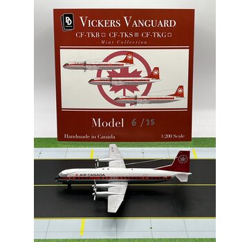 3D Design Deck Vanguard Air Canada CF-TKS 1:200 (3d printed resin)