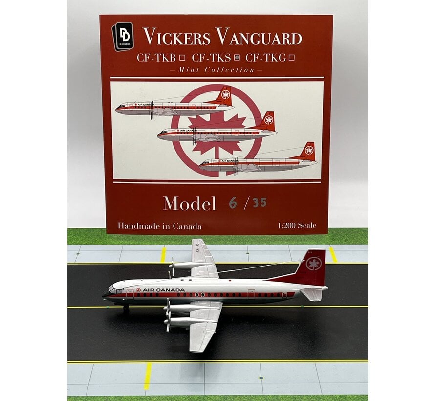 Vanguard Air Canada CF-TKB 1:200 (3d printed resin)