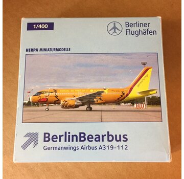 Herpa A319-100 Germanwings 'Berlin Bearbus' D-AKNO 1:400**Discontinued**