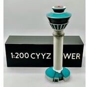 3D Design Deck Toronto CYYZ Control Tower 1:200 (3D printed  resin plastic)