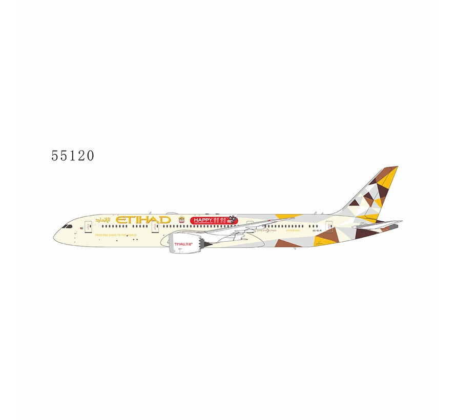 B787-9 Dreamliner Etihad Airways TMALL Double A6-BLM 1:400 ULTIMATE COLLECTION +pre-order+