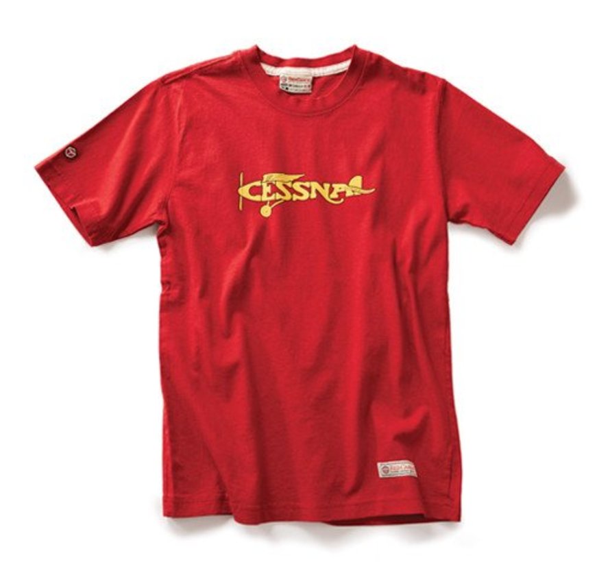 Cessna Plane Logo Red T-Shirt