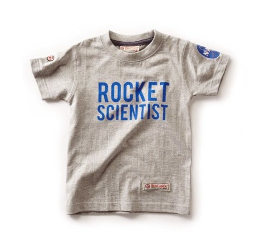 NASA Rocket Scientist Grey Kids T-shirt