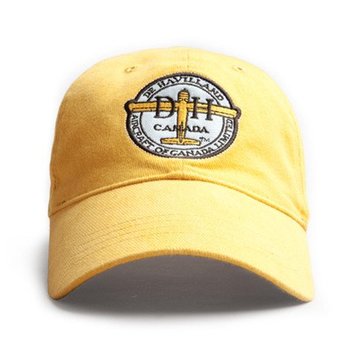 Red Canoe Brands Cap Dehavilland Logo Burnt Yellow