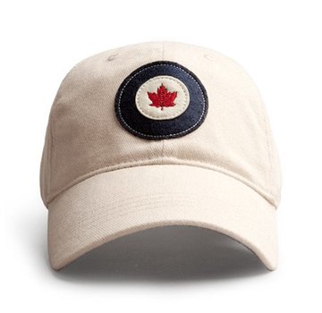 Red Canoe Brands Cap RCAF Roundel Stone