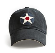 Red Canoe Brands Cap Us Roundel Navy Dax