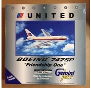 Gemini Jets B747SP United N147UA "Friendship One" 1:400**Discontinued**