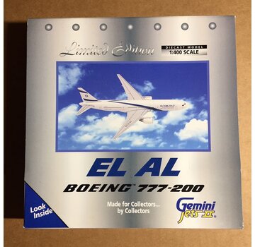 Gemini Jets B777-200 El Al 4X-ECA 1:400**Discontinued**