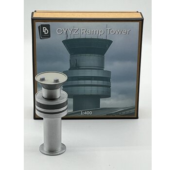 3D Design Deck Toronto CYYZ YYZ Apron Ramp Control Tower 1:400 (3D printed  resin plastic)