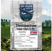 Lost Aviator Destinations - Costa Rica Coffee 250 g / 8 oz Whole Bean